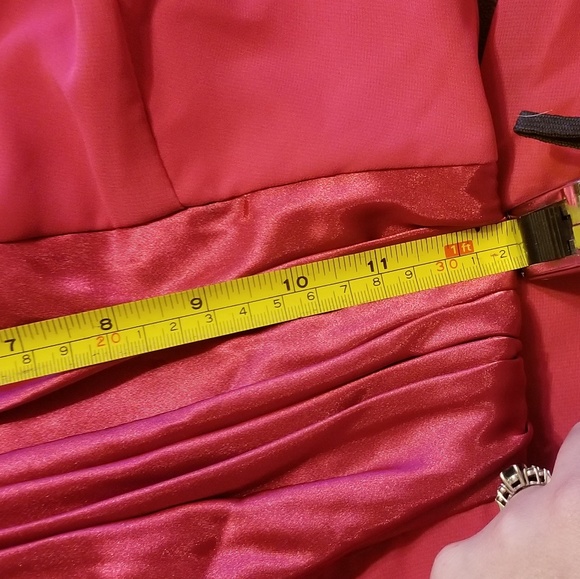 Davids Bridal Ven Style F12732 Bridesmaid Dress - Picture 7 of 8